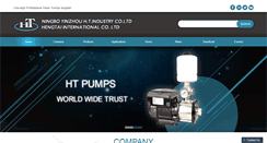 Desktop Screenshot of ht-pump.com